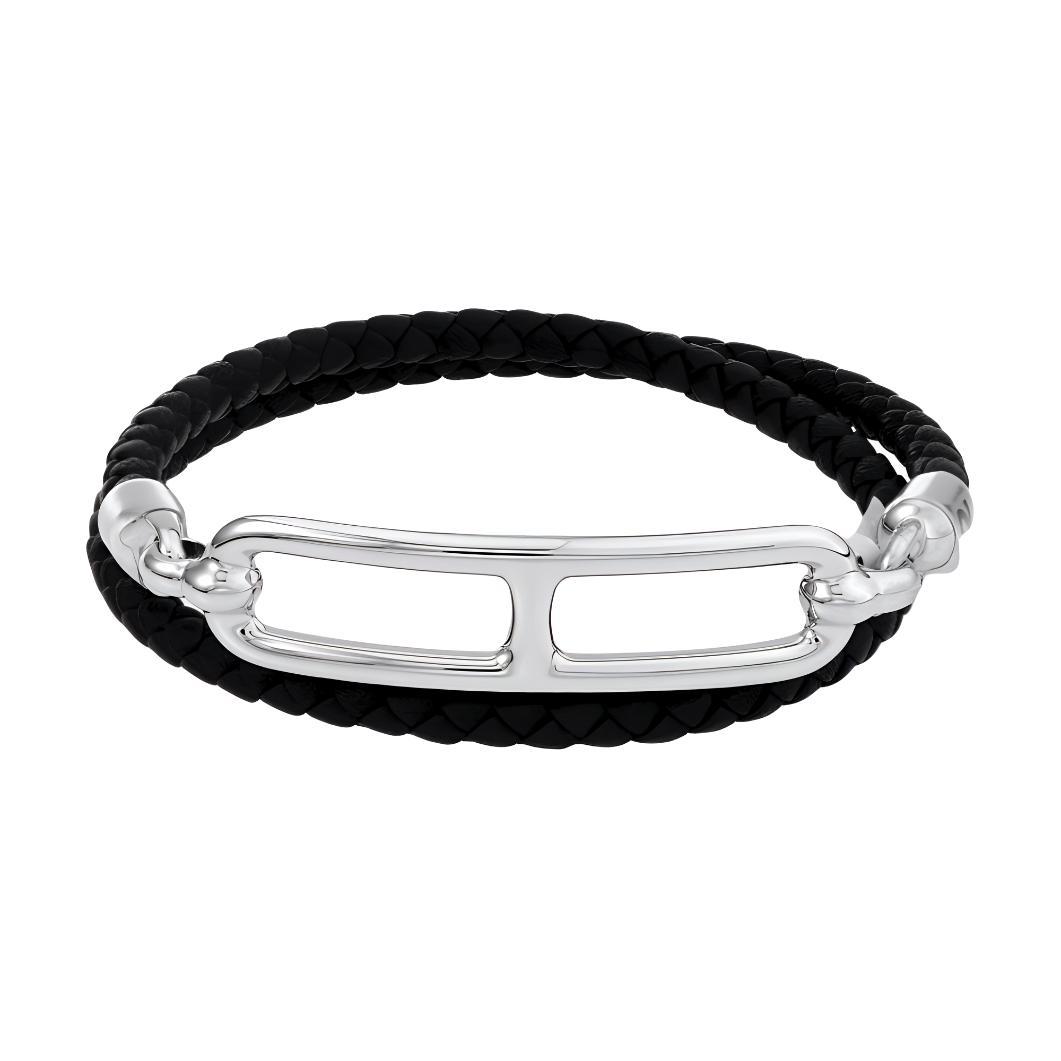Hermes Hermes Calfskin Bracelets Women's Black