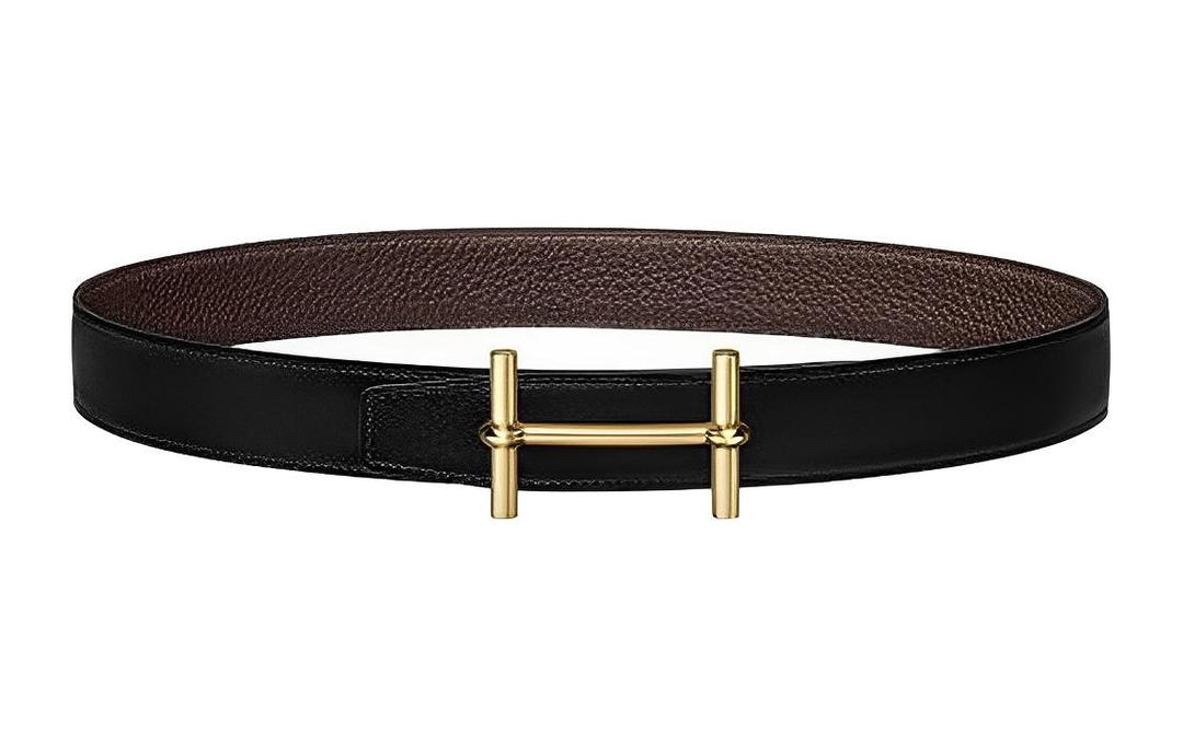 Hermes Hermes Leather Belts Men Black