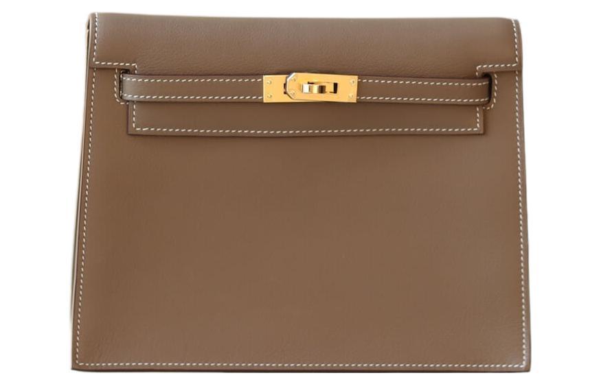 Hermes Hermes Kelly Danse Swift Leather Handheld Crossbody Bag, Shoulder Bag Women's