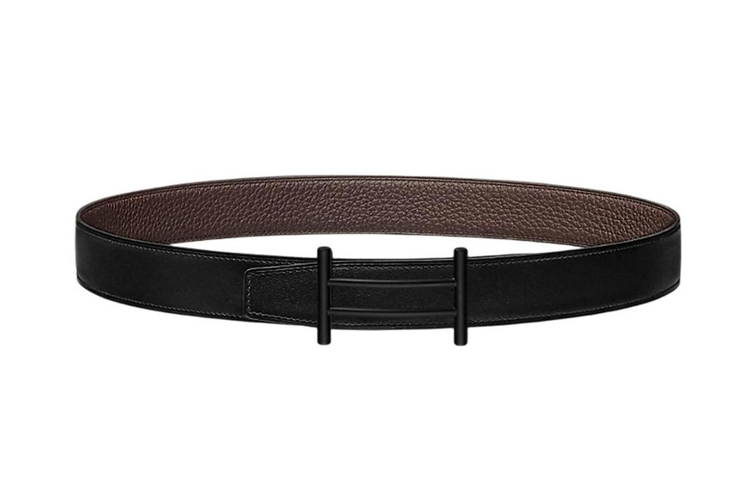 Hermes Hermes Leather Belts Men Black