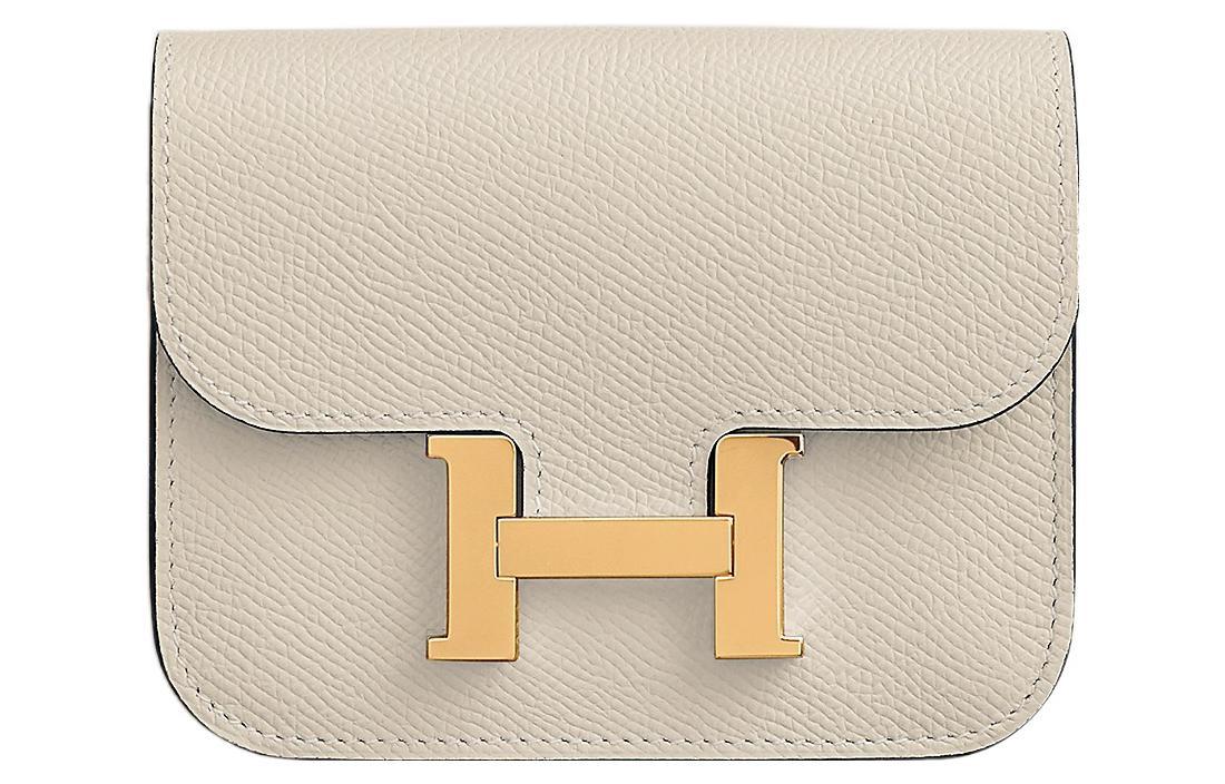 Hermes Hermes Constance Slim Epsom Calfskin Card Holder Wallet Fanny Pack Women's