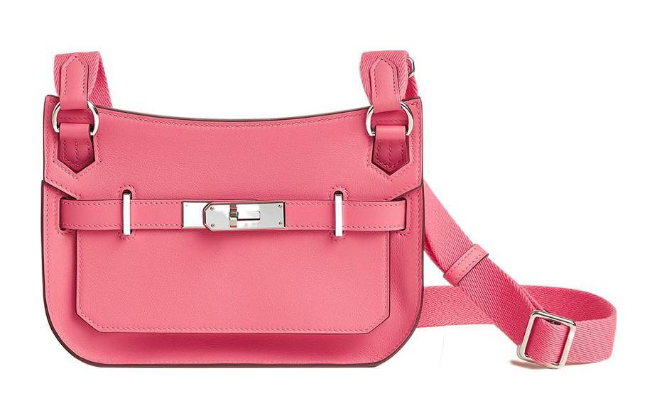 Hermes Hermes Jypsiere Swift Calfskin Shoulder Bag Crossbody Bag Mini Women's Camellia Pink