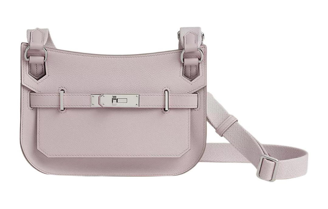 Hermes Hermes Jypsiere Evercolor Leather Crossbody Bag, Shoulder Bag Mini Women's Dream Purple