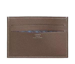 Buy Hermes Citizen Twill Evercolor Leather Card Holder Men's Brown at Sasom – Authentic and Ready to Ship