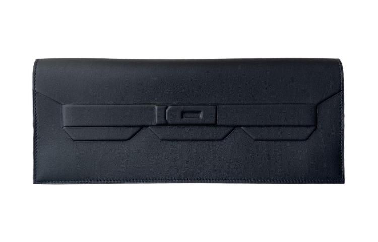 Hermes Hermes Birkin Swift Leather Clutches Wallets Women's 89 Noir Black
