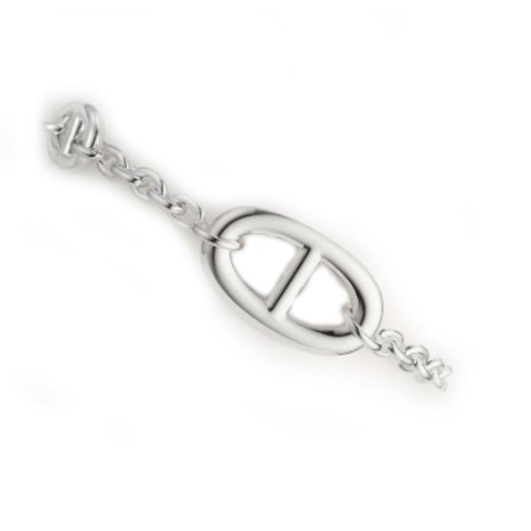 Hermes Hermes Sterling Silver Bracelets Women's Silver