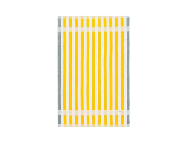 Hermes Hermes Yachting Raye Beach towel Small Model Yellow - view 2