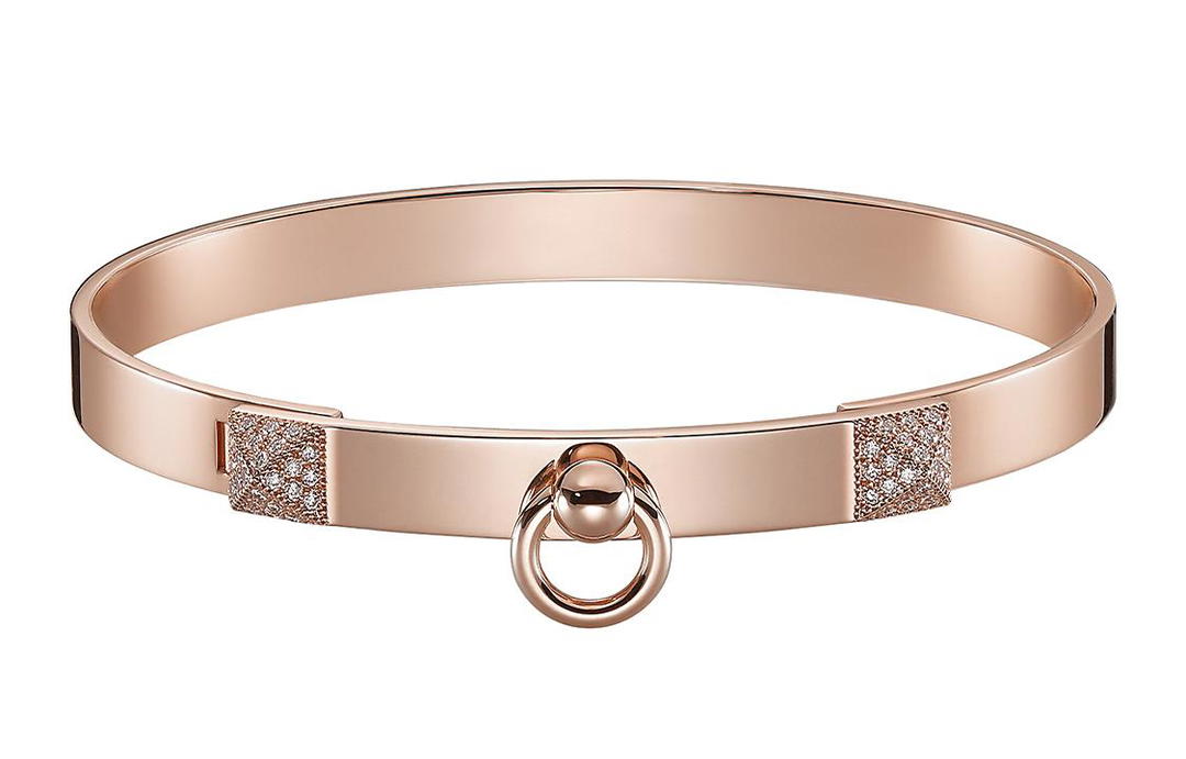 Hermes Hermes Rose Gold Bangles Unisex