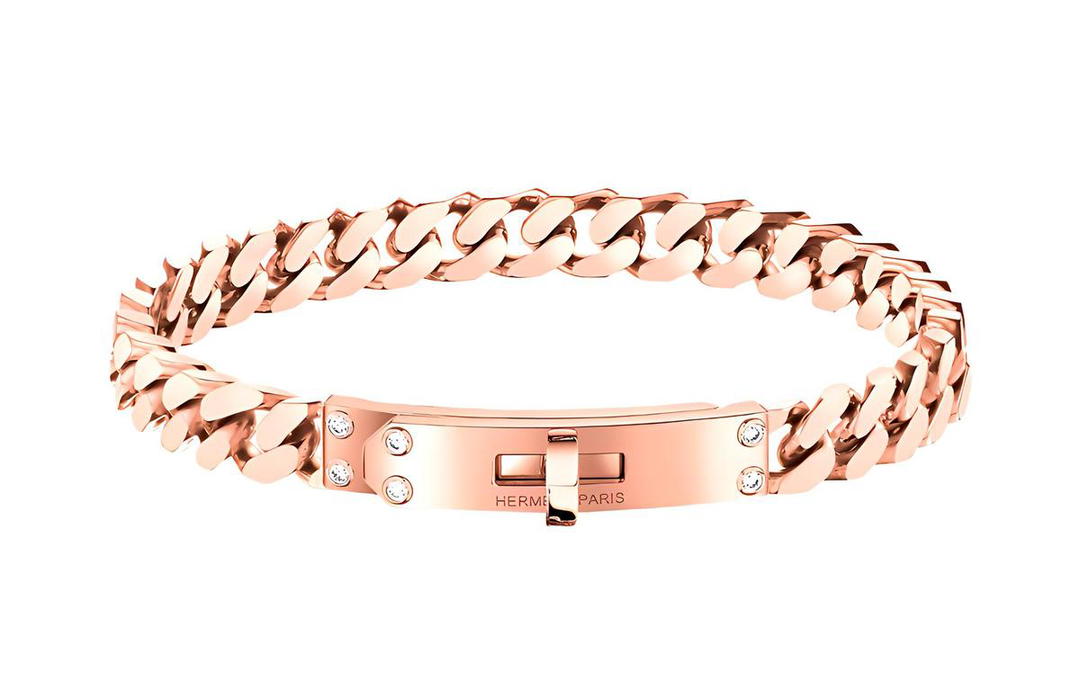 Hermes Hermes Kelly Bracelets Women's Rose Gold