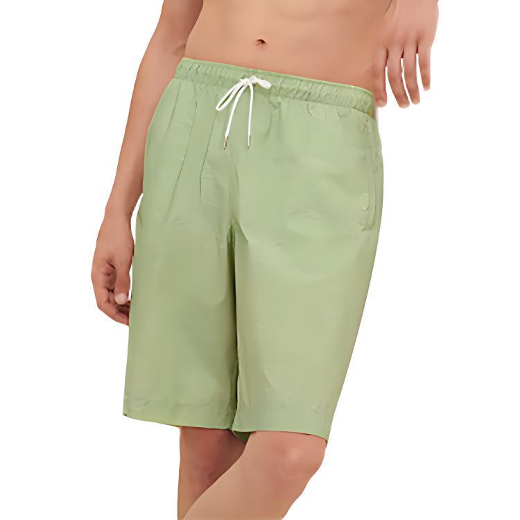 Hermes Hermes Casual Shorts Men Apricot Green