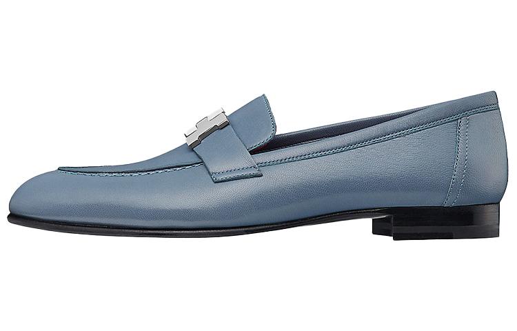 Hermes Hermes Women's Casual Shoes Women's Low-Top Haze Blue