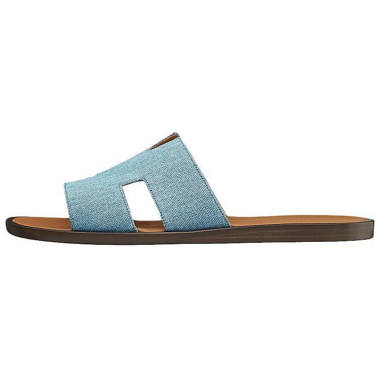 Hermes Hermes Izmir Stylish Sandal Men's Blue