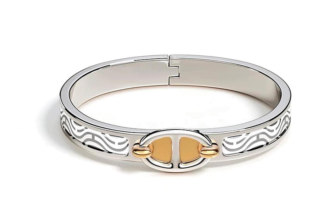 Hermes Hermes Bangles Women's Silver