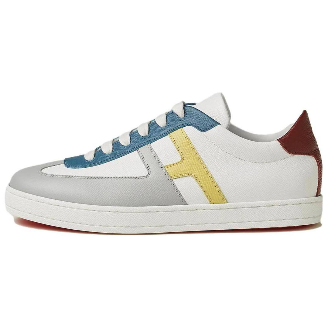 Hermes Hermes Boomerang Low-Top Skateboard Shoes Men's White