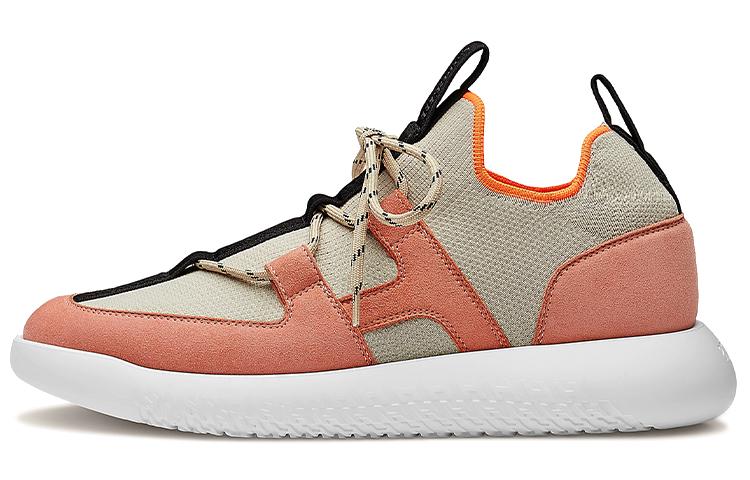 Hermes Hermes Duel Anti-Slip Wear-Resistant Low-Top Casual Shoes Women's Gray Pink