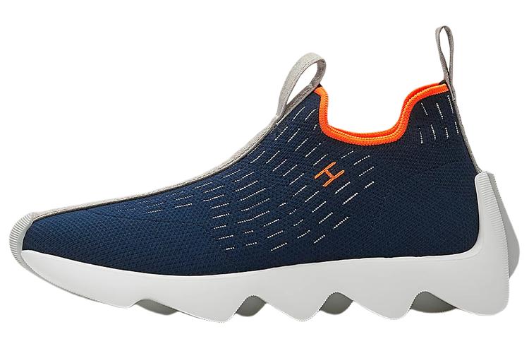 Hermes Hermes Wear-Resistant Low-Top Casual Shoes Women's Blue