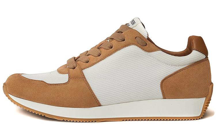 Hermes Hermes Escape Cushioning, Slip Resistant, And Abrasion Resistant Low Top Casual Shoes Women's White Beige