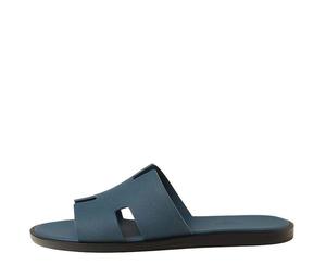 Buy Hermes Izmir Slide Slippers Men's Blue at Sasom – Authentic and Ready to Ship