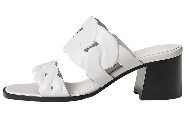 Hermes Hermes Stylish Sandals Women's White