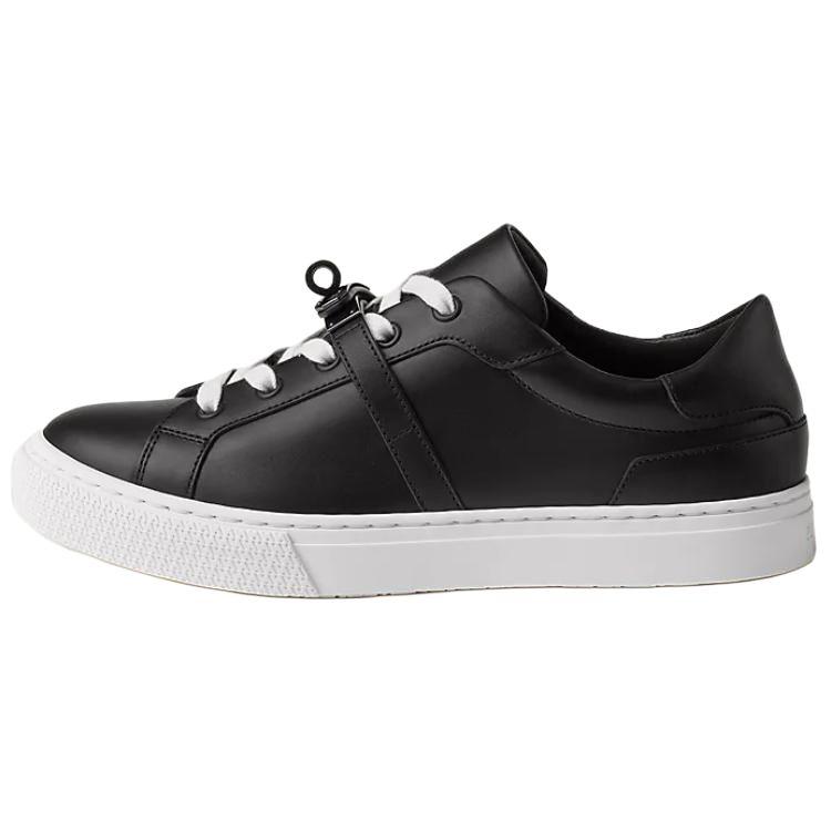 Hermes Hermes Day Low-Top Skateboard Shoes Women's Black