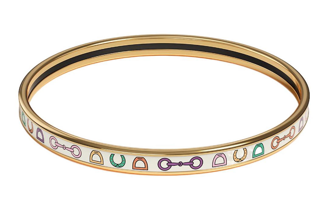 Hermes Hermes Bangles Unisex Gold