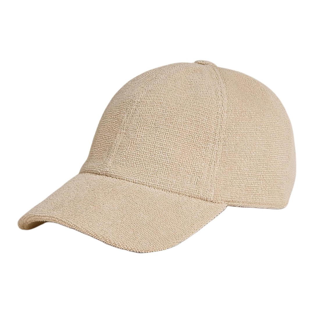 Hermes Hermes Cotton Baseball Caps Unisex Beige