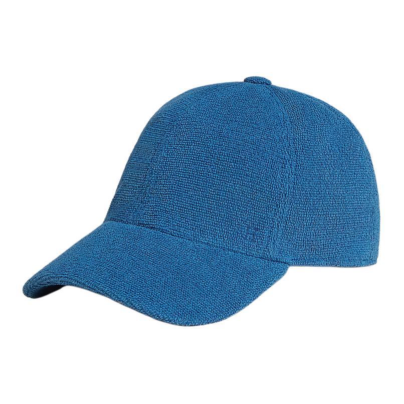 Hermes Hermes 100% Cotton Baseball Caps Unisex Blue