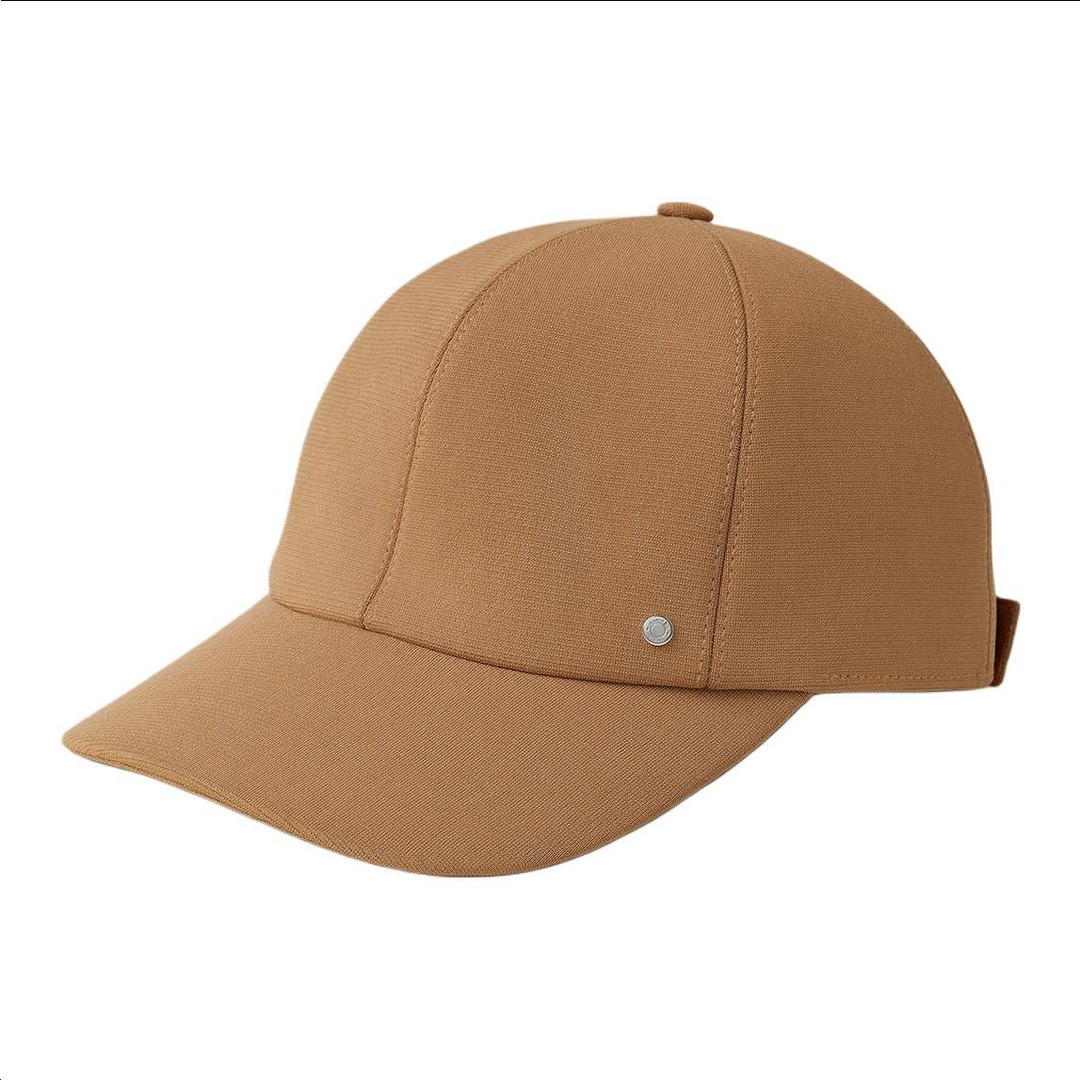 Hermes Hermes Cashmere Baseball Caps Women's Light Umber