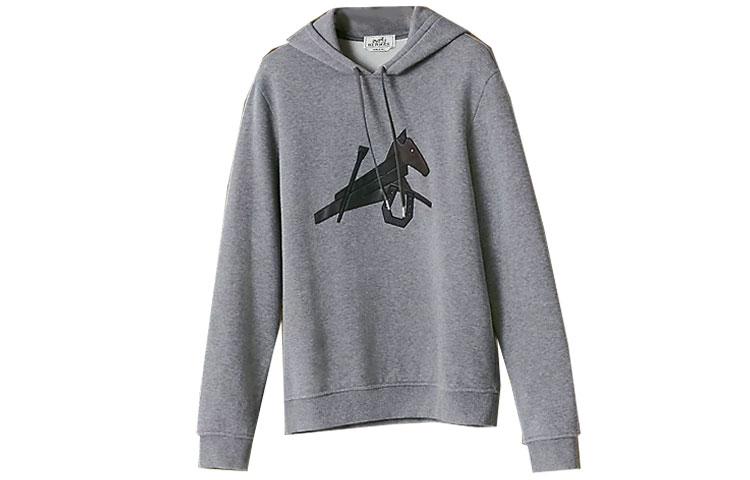 Hermes Hermes Sweatshirts Men Gray