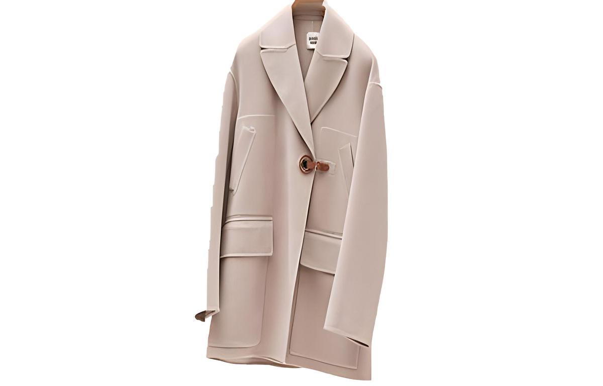 Hermes Hermes Coats Women's Light Camel