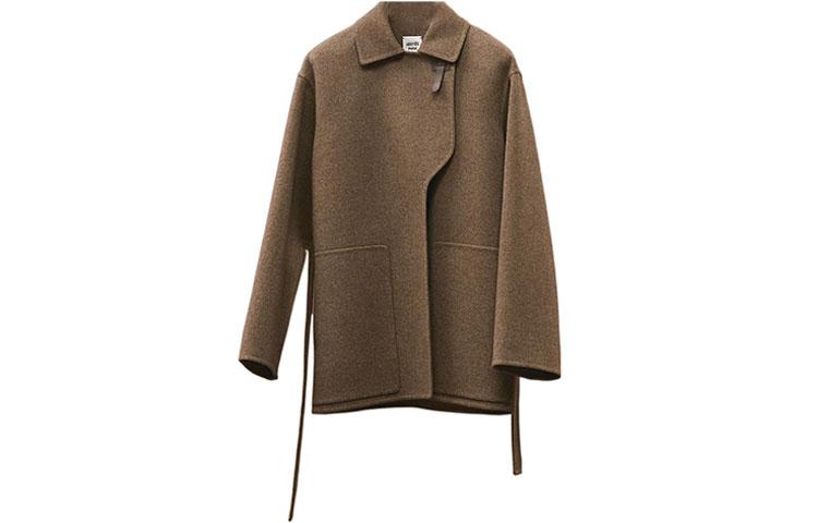 Hermes Hermes Velvet Jackets Women's Brown