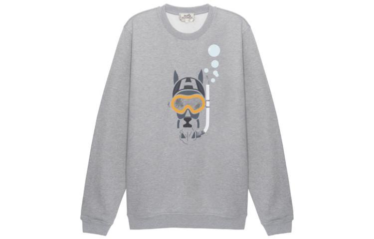Hermes Hermes Sweatshirts Men Gray