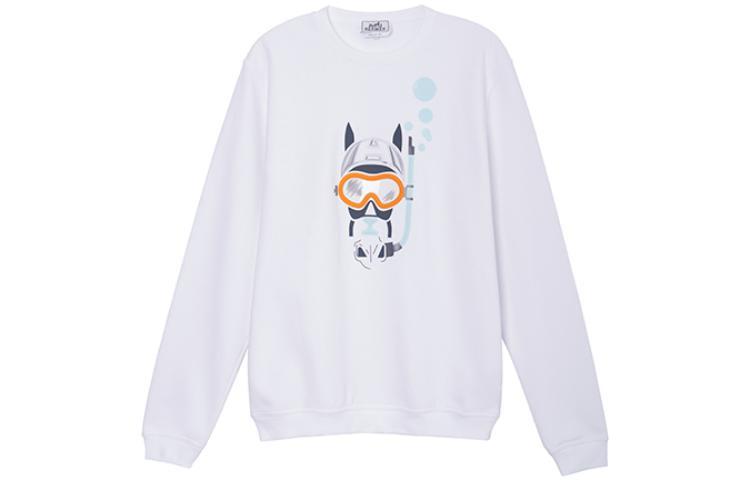 Hermes Hermes Sweatshirts Men White