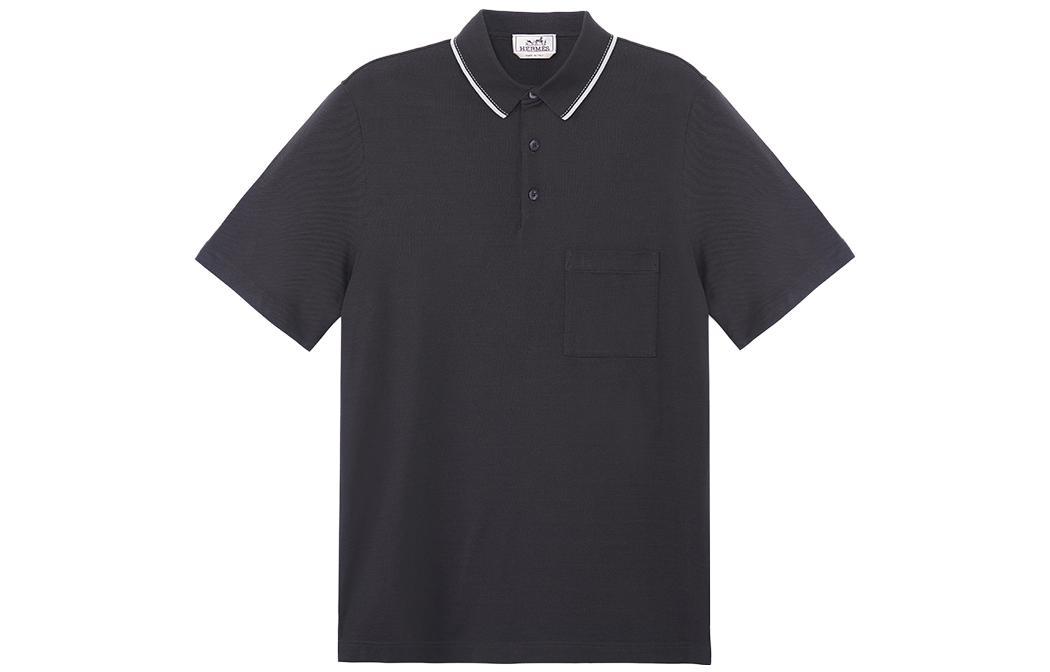 Hermes Hermes SS23 Polo Shirt Men's Black