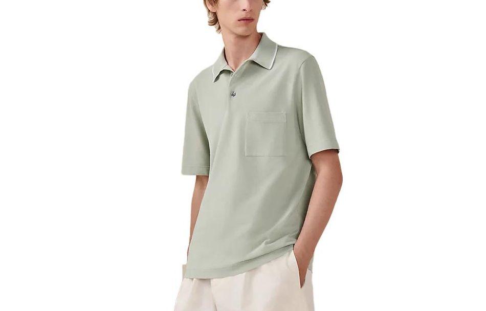 Hermes Hermes SS23 Polo Shirt Men's Moss