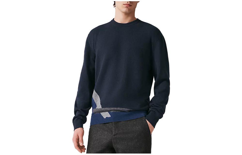 Hermes Hermes Sweaters Men Marine Blue