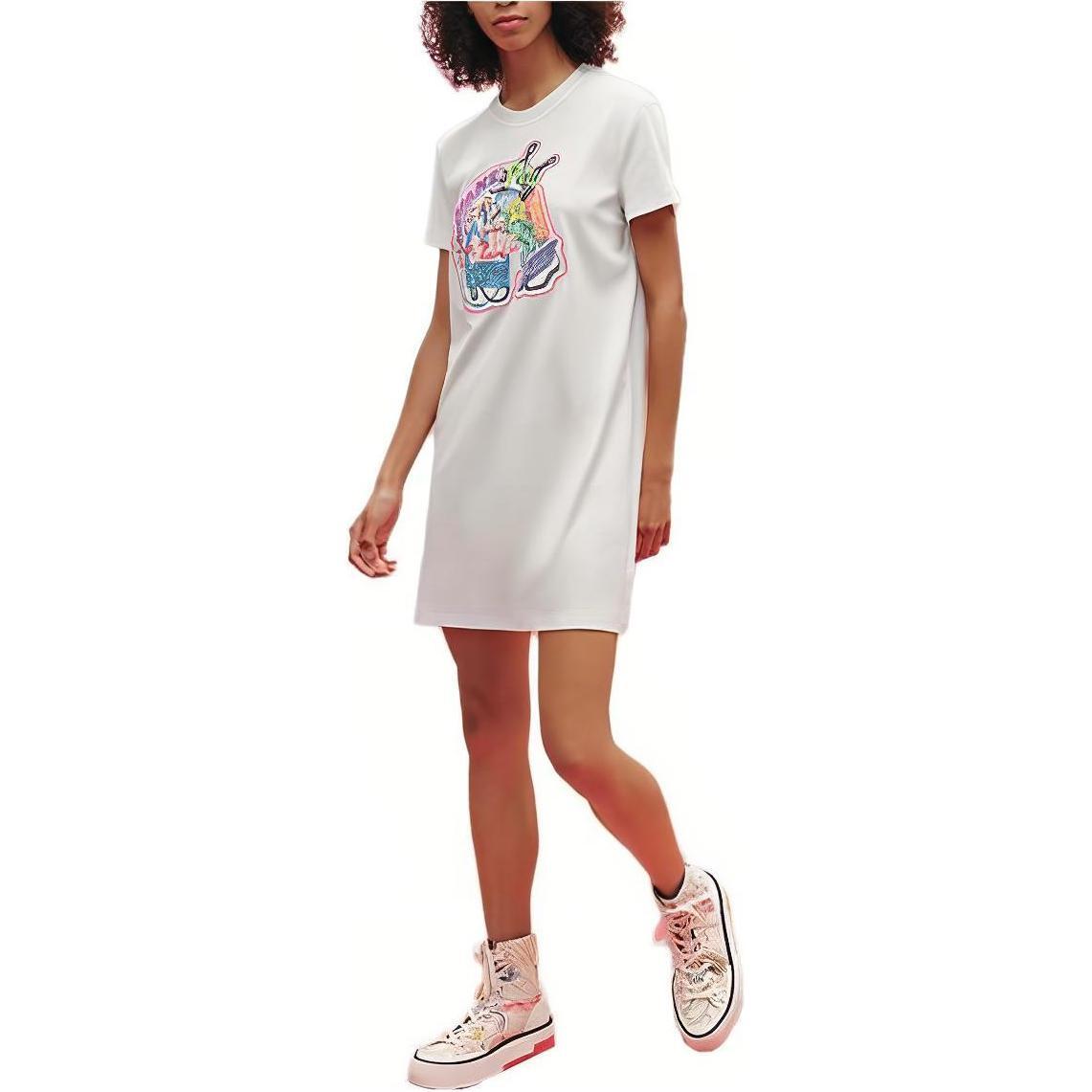 Hermes Hermes Short-Sleeved Dresses Women's White