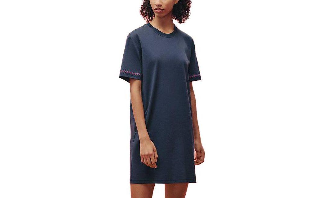 Hermes Hermes Short-Sleeved Dresses Women's Navy
