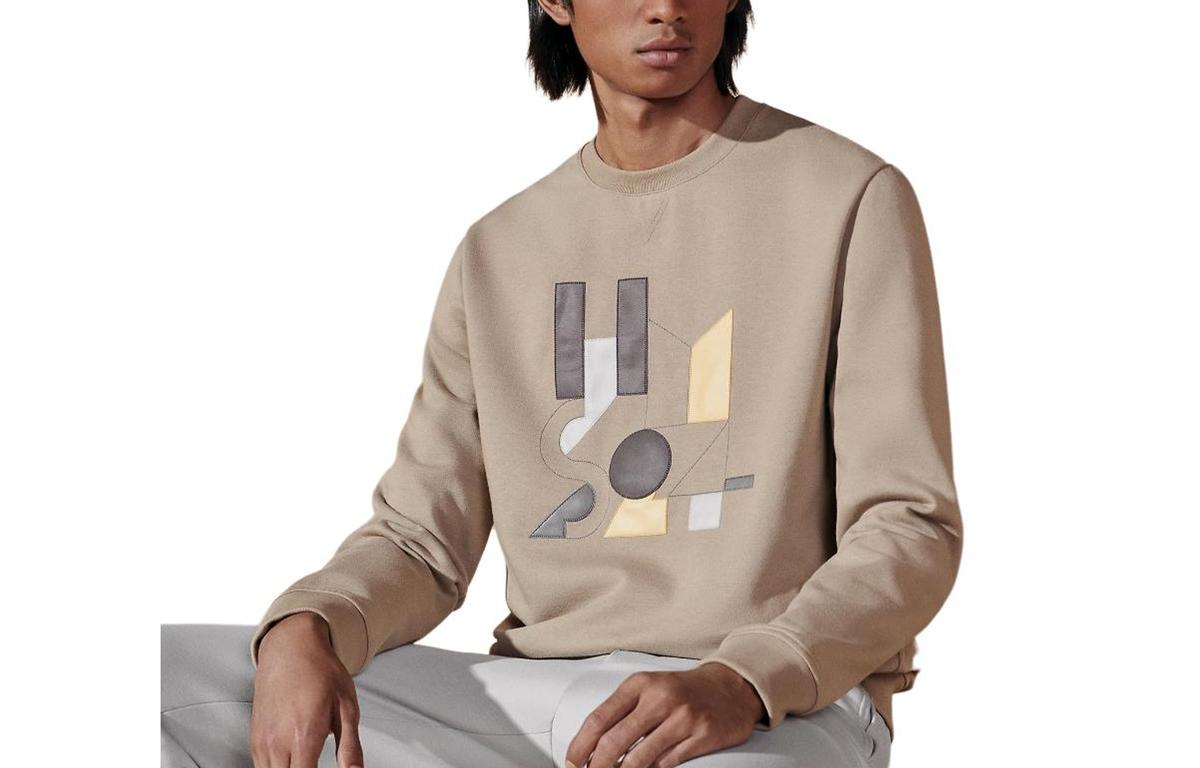 Hermes Hermes Sweatshirt Men's Sand Yellow