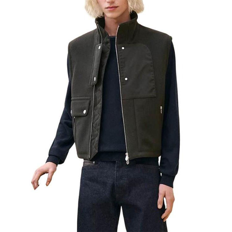 Hermes Hermes FW24 Vest Men's Army Green