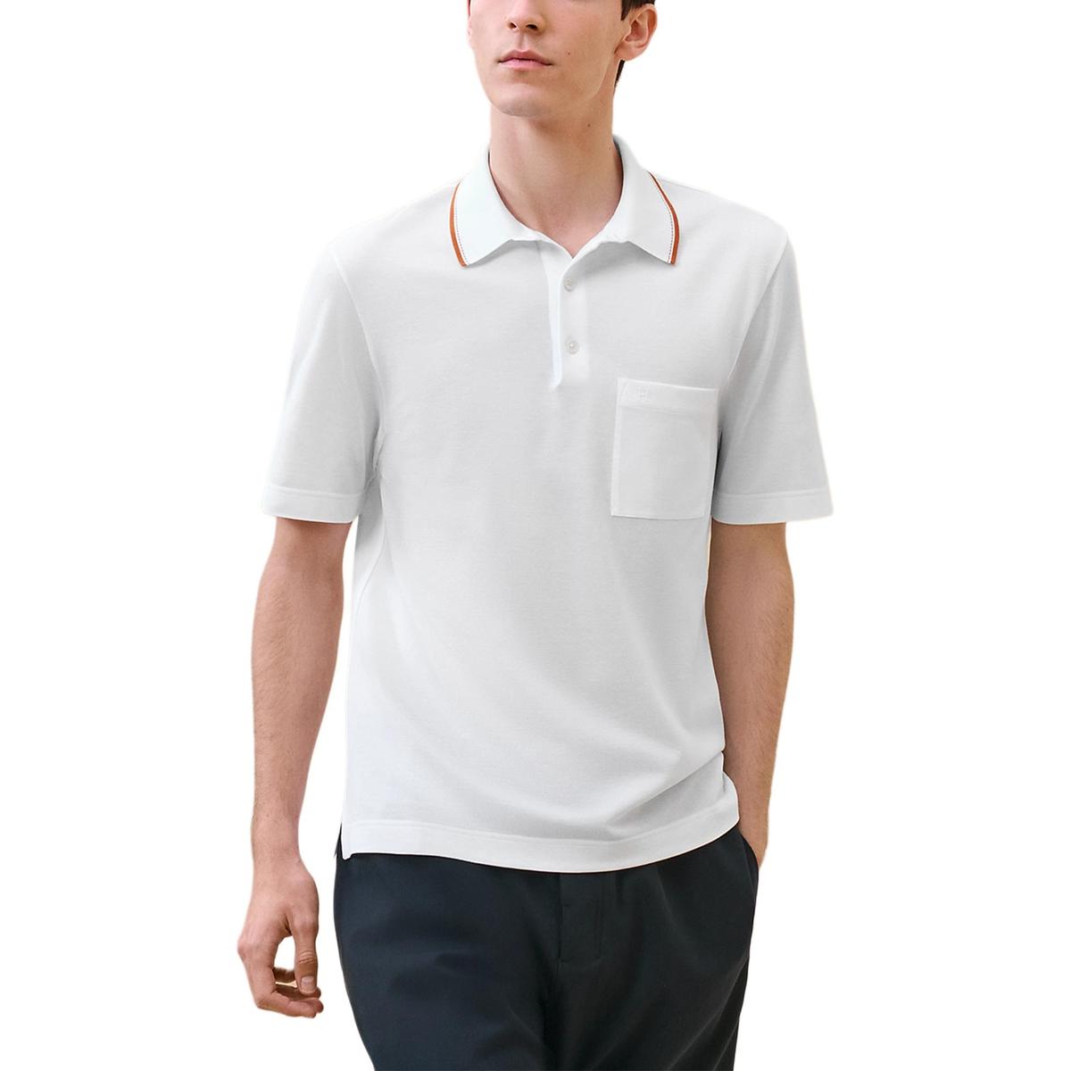 Hermes Hermes Polo Shirts Men White