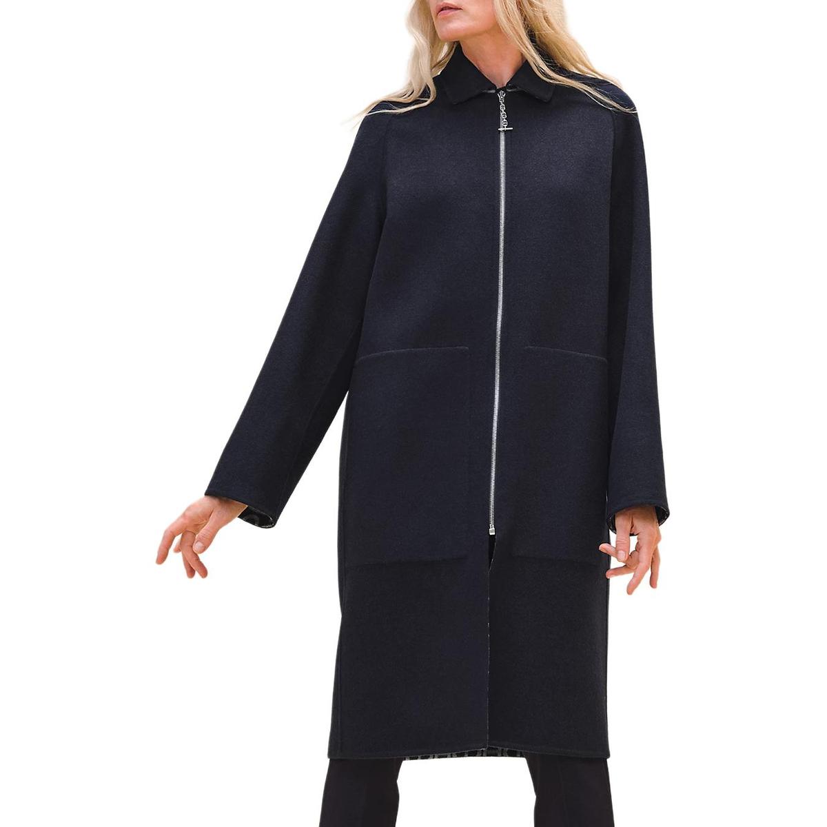 Hermes Hermes Coats Women's Blue