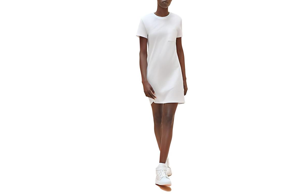 Hermes Hermes Short-Sleeved Dresses Women's White