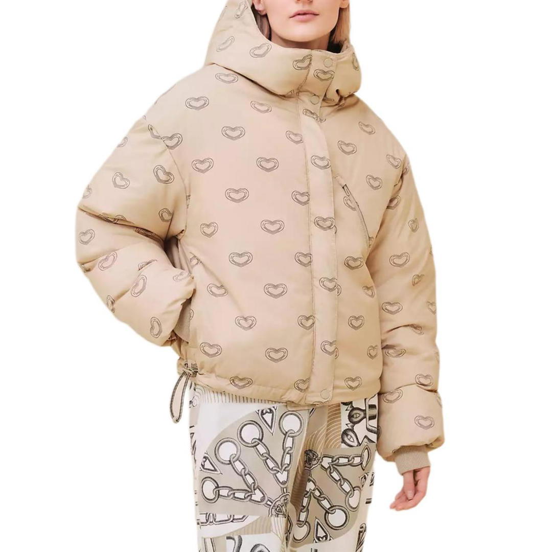 Hermes Hermes Down Jacket Women's Beige