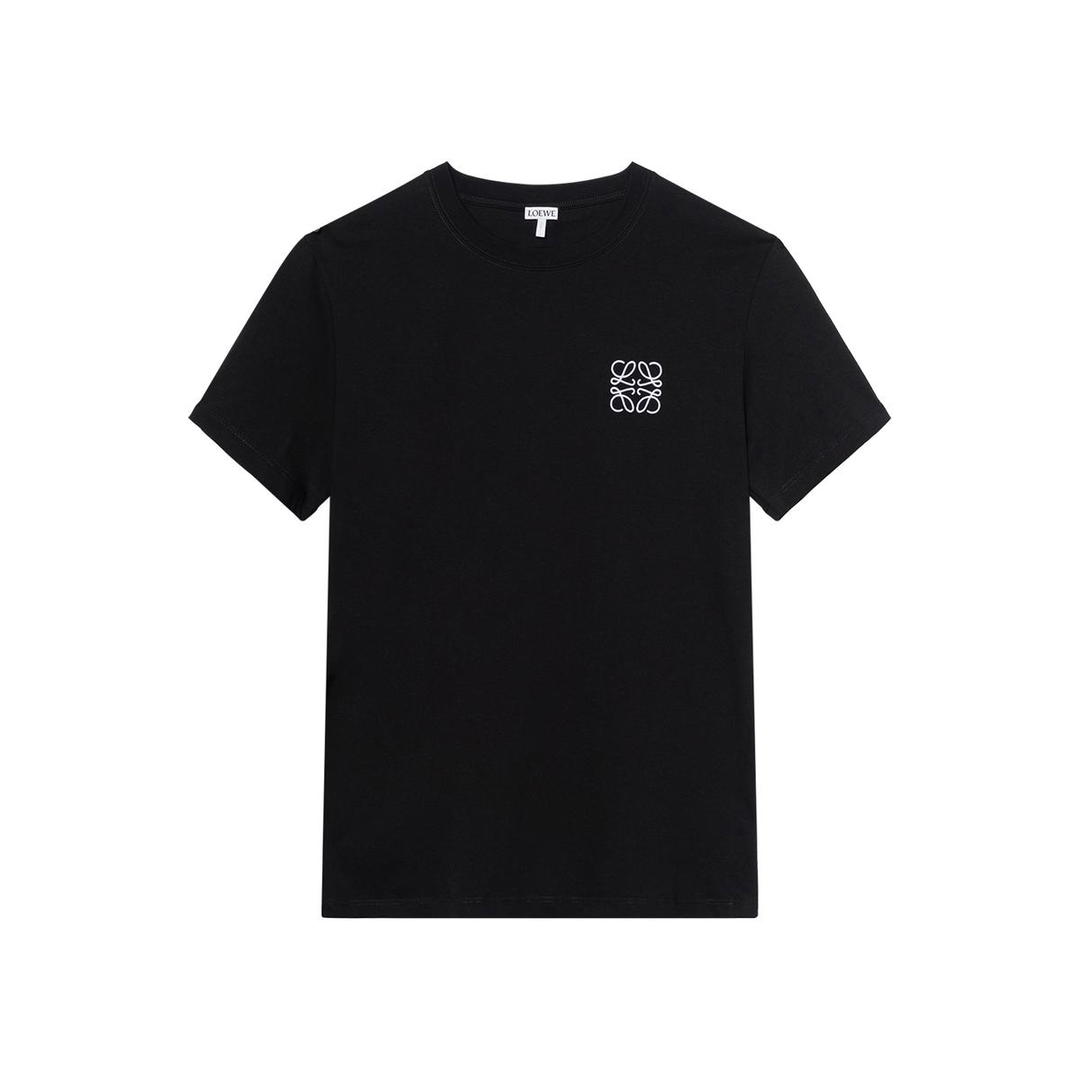 Loewe Loewe Logo Embroidered Crewneck T Shirt