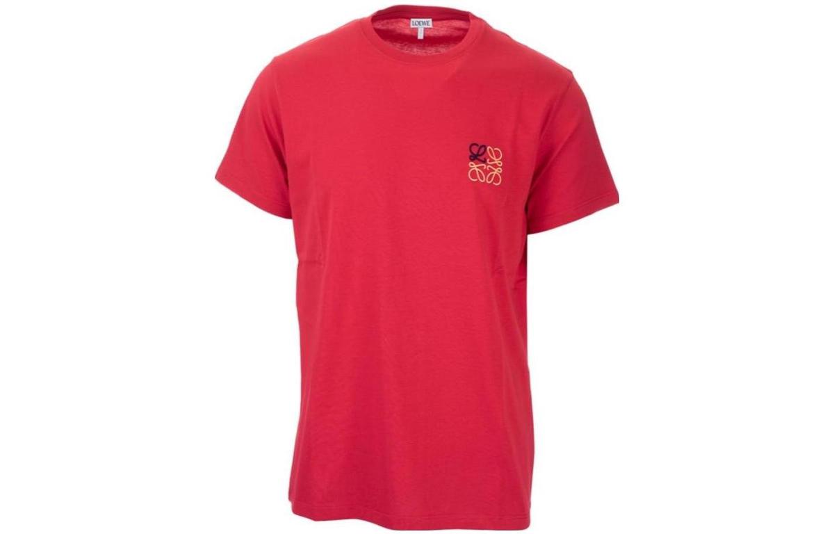 Loewe Loewe Anagram T-Shirt Men's Red