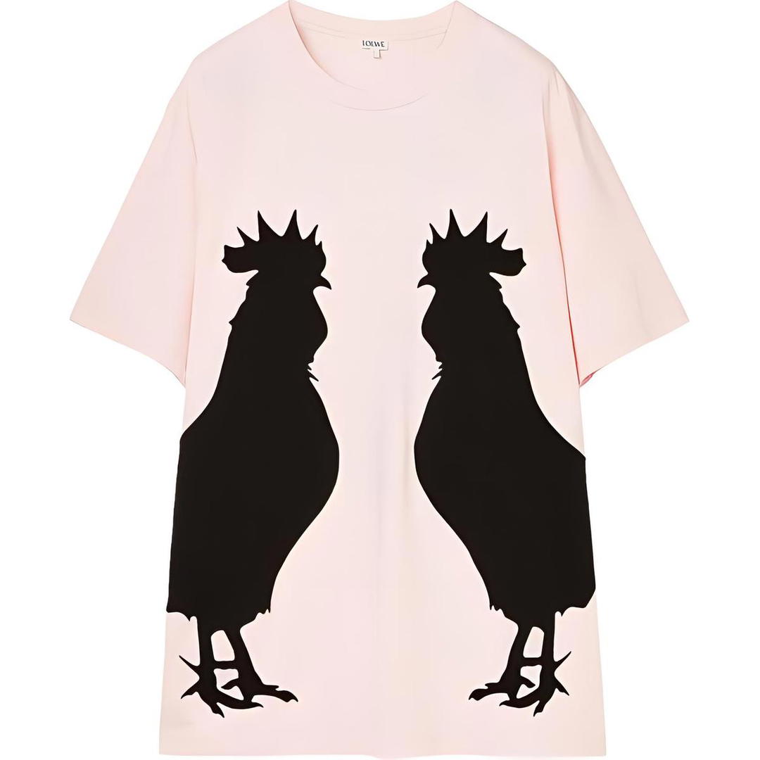 Loewe Loewe T-Shirts Men Pink