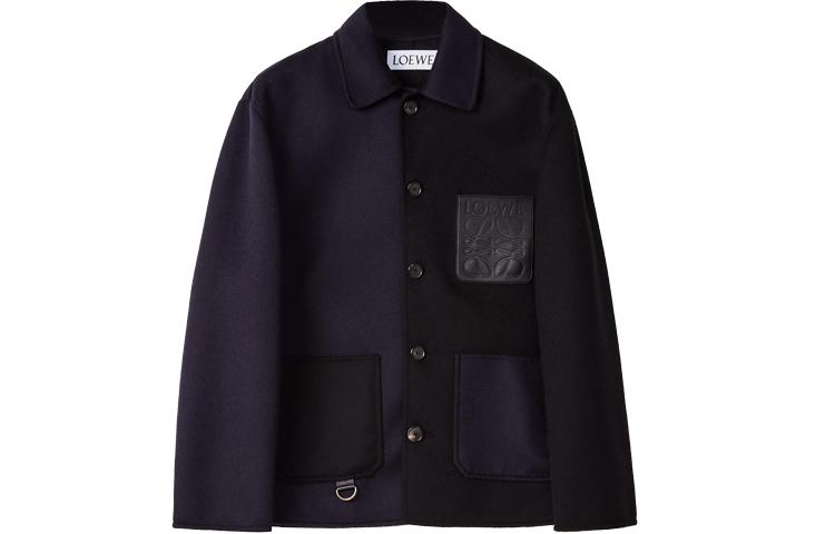 Loewe Loewe Jackets Men Navy Blue