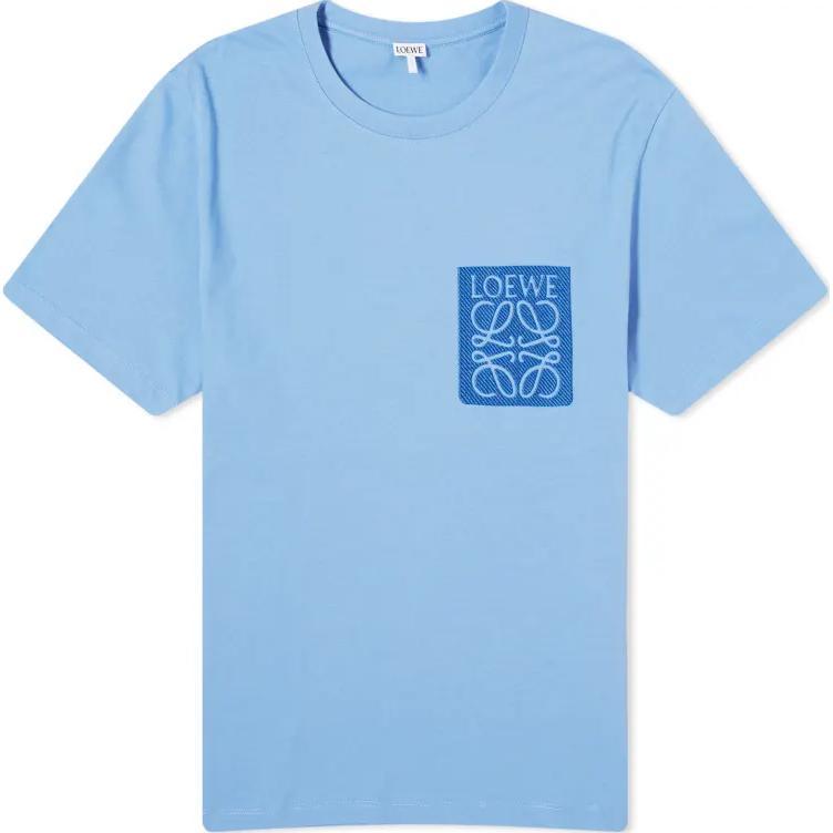 Loewe Loewe T-Shirts Men Blue