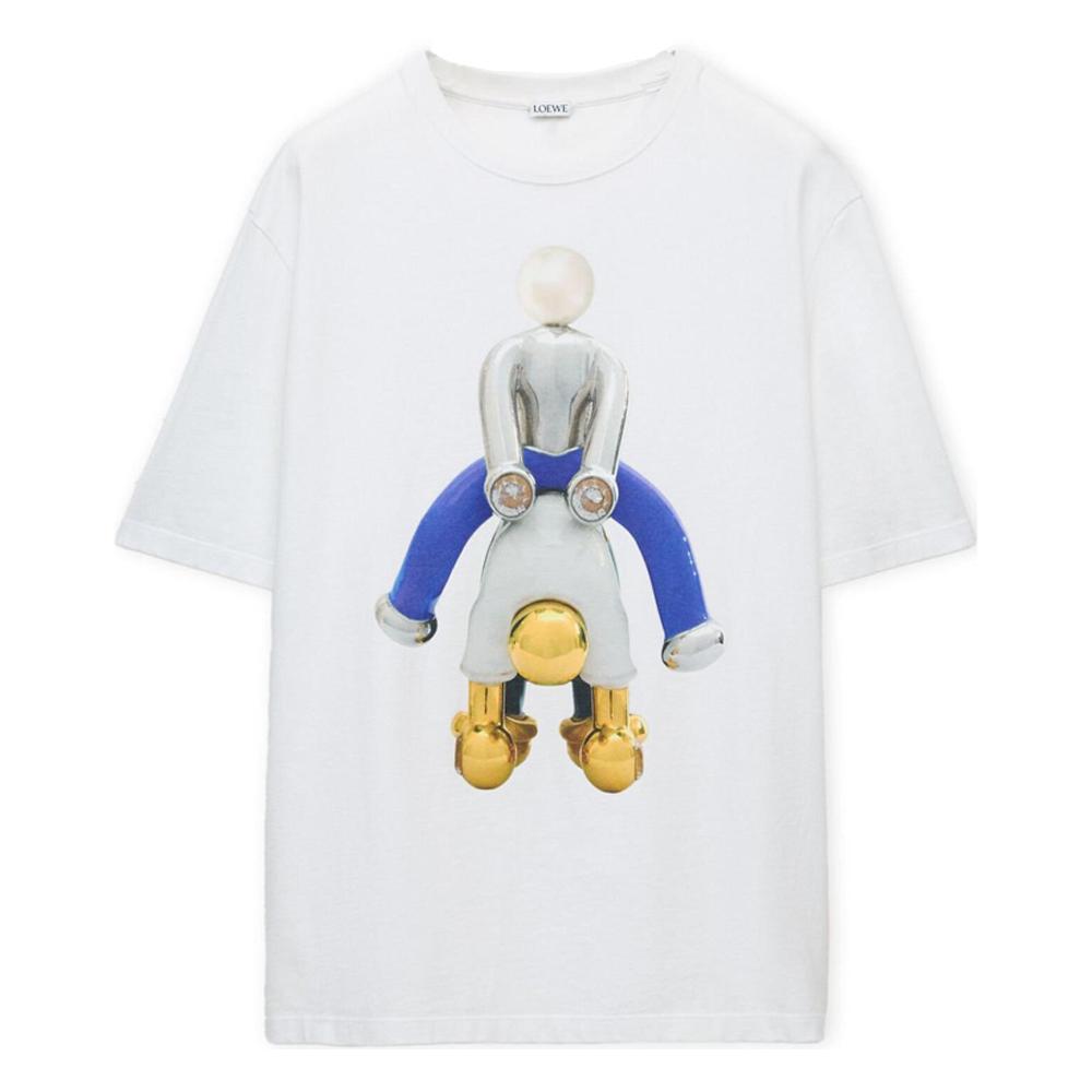 Loewe Loewe T Shirts Men White